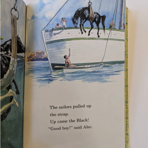 Vintage "The Black Stallion" by Walter Farley Dr. Seuss Beginner Books Childrens - Picture 6 of 10